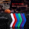 Ademende Basketbal Kniebeschermers Honingraat Ontwerp Nylon Lycra Sport Beensteun voor Volwassenen Hardlopen Training