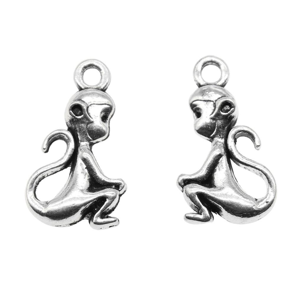 Bear Pendants Metal Animal Charms Panda For DIY Bracelet Necklace Earrings Accessories