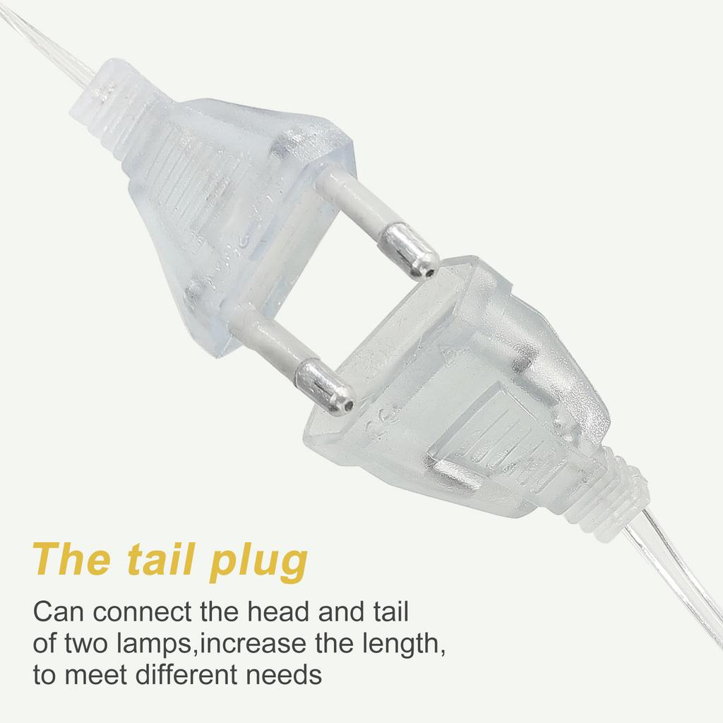 LED Snowflakes Curtain Lights String For Christmas