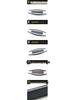 Compatible Polo Hatchback Rain Guards with Bright Plastic Strips – Fits 19 Models, Trim Strips Modification.