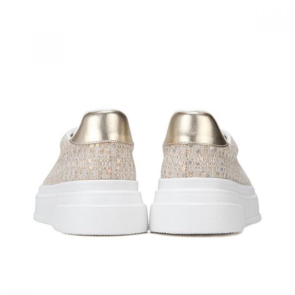 Barbara 6cm Women S SneakerS Leather Sequin Tweed Bbh165be