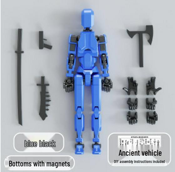 Scythe Multi-Joint Movable Doll: Inspire Children's Creativity & Imagination!