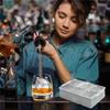 6 Grid Big Ice Tray Mold Giant Jumbo Large Food Grade Silicone Ice Cube Square Tray Mold DIY Ice Maker Ice Cube Tray