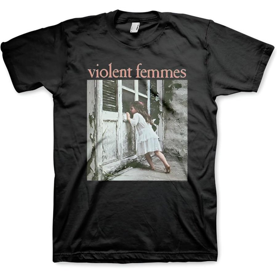 Violent Femmes Men s Self Titled Album Cover T-Shirt Black _ Officially Licensed Merchandise S чёрный