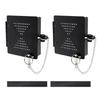 2Pieces Multipurpose Campers Bumpers End Covers Accessory for 4Inch Metal Bumpers Prevents Hose Damage During Travel