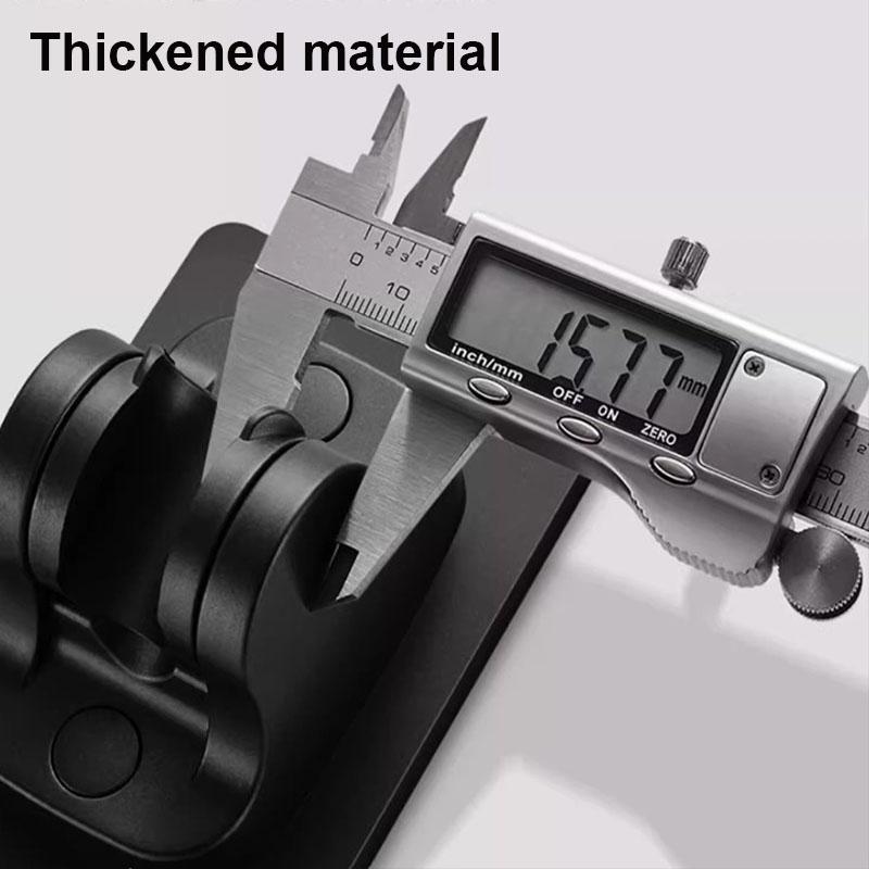 Black/Silver Adjustable Wall Mounted Showerhead Bracket Universal Shower Head Holder No Drill Holder for Bathroom Accessories