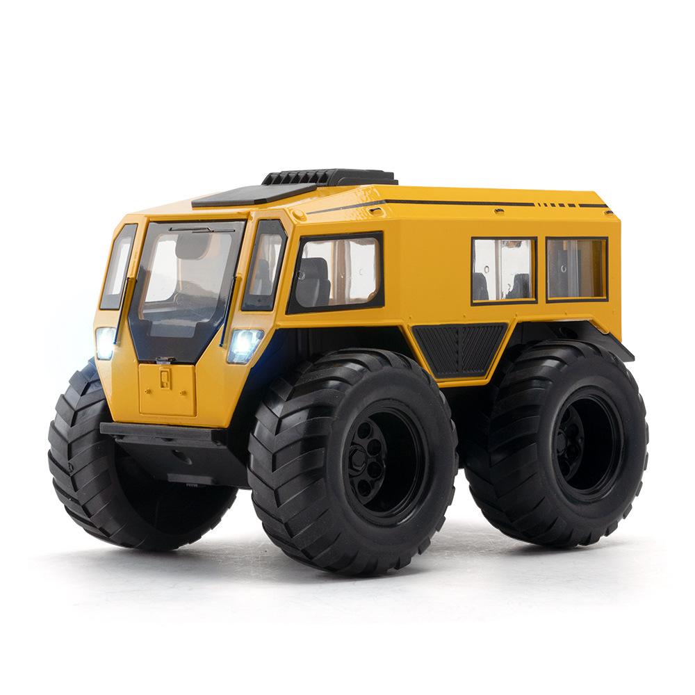 1:24 SHERP ATV Car Model Toy Alloy Body Sound Light Doors Opened Shock Absorption Off Road Vehicle Gift