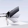 Non-polarized Rimless Clip on For Men Women Polygon Flip Up Sunglasses Night Vision Driver Fishing Eyeglasses