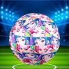 Custom Name Personalized KPop Hunters-A Print Size 5 Soccer Ball Training & Match Football, for Team, Kicking, Gift for Football Enthusiasts