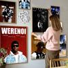 W-Werenoi Piramide Zanger Album DIY Plakposter Chique Muursticker voor Woonkamer Bar Decoratie Wanddecoratie