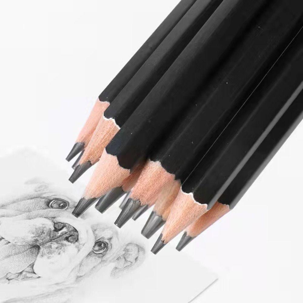 4B 5B 6B 7B 8B Sketch Pencil Set HB 2H 4H B 2B 3B Drawing Pencil Graphite Pencil Stationery