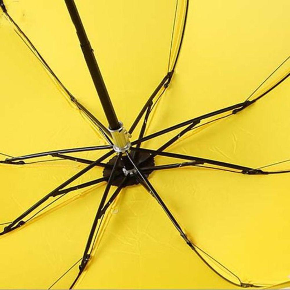 Sun Protection Funny Banana Shape Umbrella 8-Ribs Cartoon Children's Umbrella  Girls