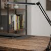 LED Desk Lamp with Clamp Adjustable SpaceSaving Reading Light for