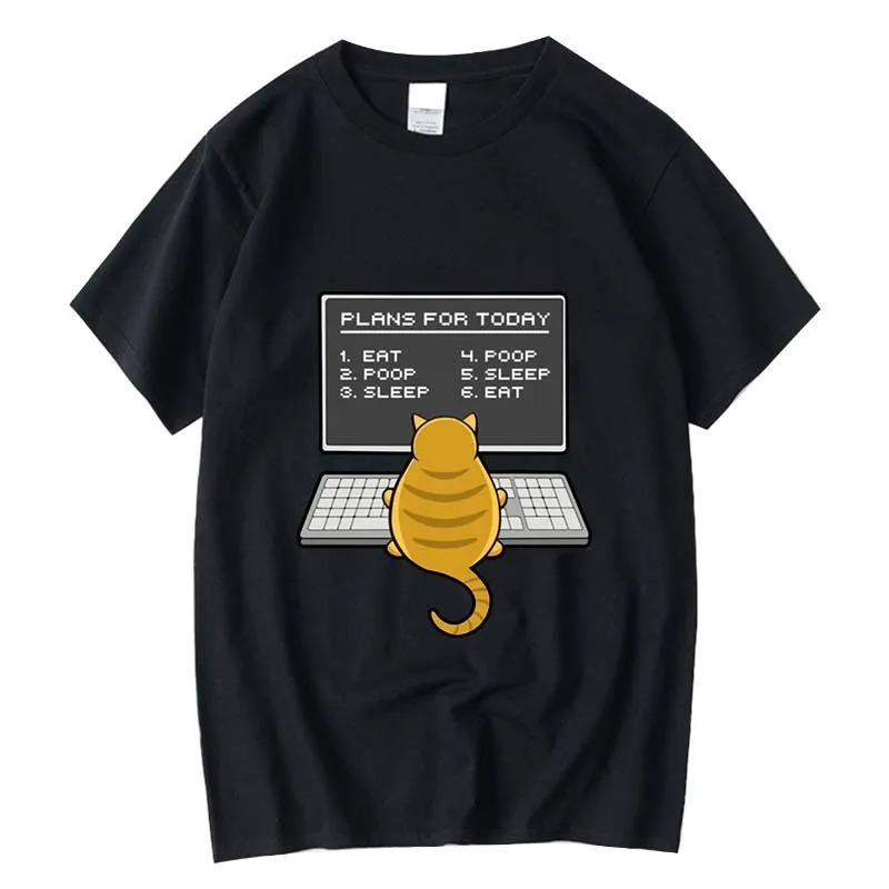 Summer Men's High Quality T-shirt Cotton Funny Programmer Print Casual Loose Cool T Shirt O-neck Male T-shirt Male Tees Shirt