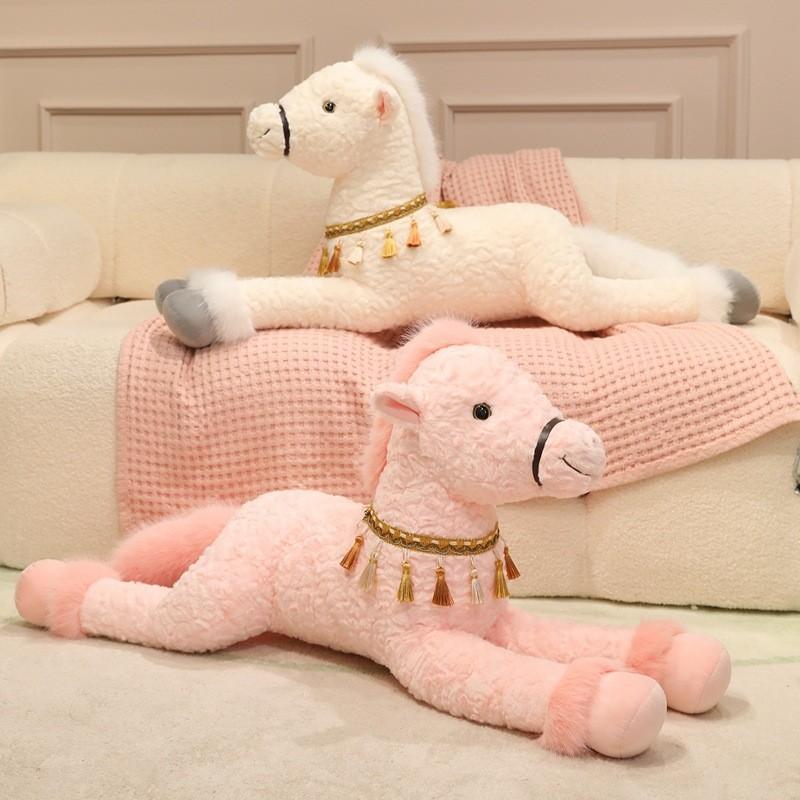 Angel Horse Plush Toy With Pp Cotton Filling For Kids Birthday Gift