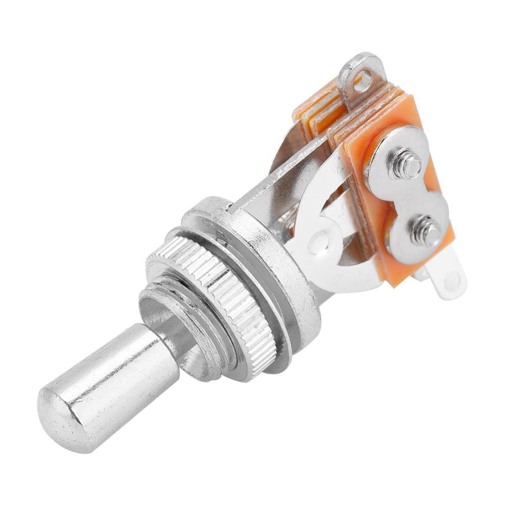 2PCS Metal + Electron 3 Way Pickup Selector Compact Electric Guitar Switch LP Electric Guitar