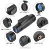 Monocular Telescope, 12x50 High Magnification, Wide Angle, Smartphone Compatible, Waterproof, Anti-Sickness, Shockproof, Compact and Lightweight,