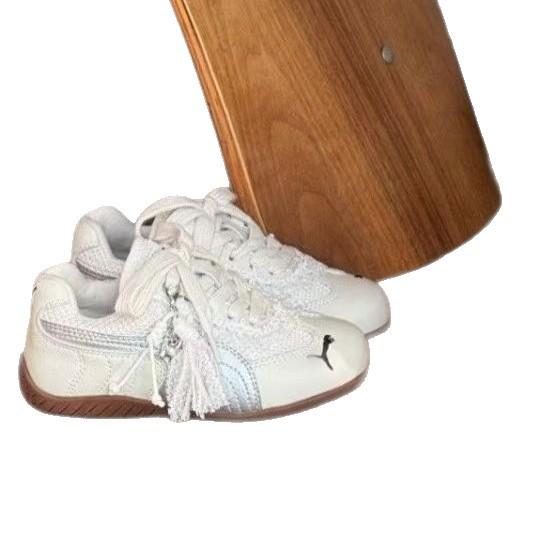 2026 Spring Girls' Fashion Racing and Casual Retro Sports Shoes