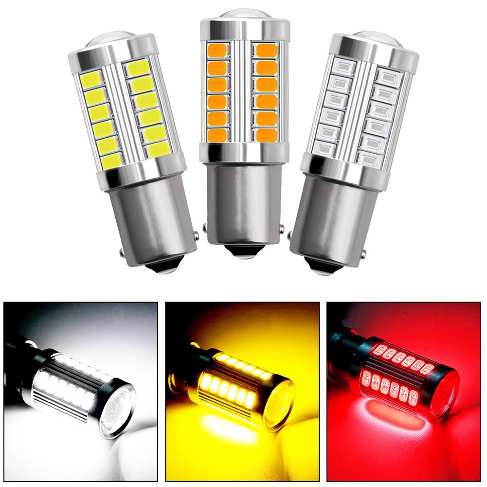 2pcs Aluminum P21/5W 1157 BAY15D LED Bulb Car Indicator Brake Light Lamp Bulbs Brake Light Parts  Accessories
