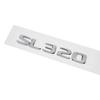 ABS Plastic SL320 SL500 SL600 Trunk Rear Logo Badge Emblem Sticker For Mercedes Benz S Class R107 R129R230 R231 DF5