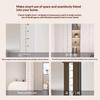 2Meter Transparent Height Sticker Household Waterproof Measuring Ruler Self-Adhesive Children'S Height Measurement Stickers 5Pcs