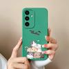 Adorabili Custodie per Gatti Per Samsung A56 A26 A16 S25 Plus Ultra F14 A05 A36 A05S Bumper Carino Modello Curativo Silicone Ultrasottile Nuove Cover Durevoli Per Samsung