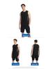 Men's Quick-Dry Sleeveless Basketball Top - Ice Silk Fitness Vest for Running and Training