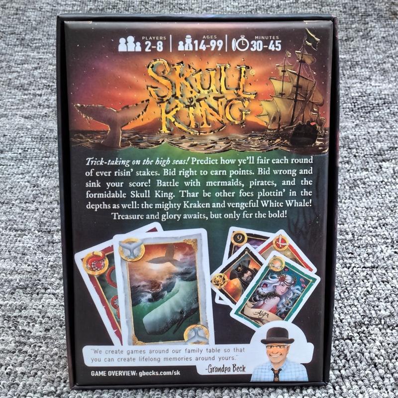 Kull King Skeleton King Ultimatives Piratentrickspiel Party Brettspiel Cover Asset Creator Karten
