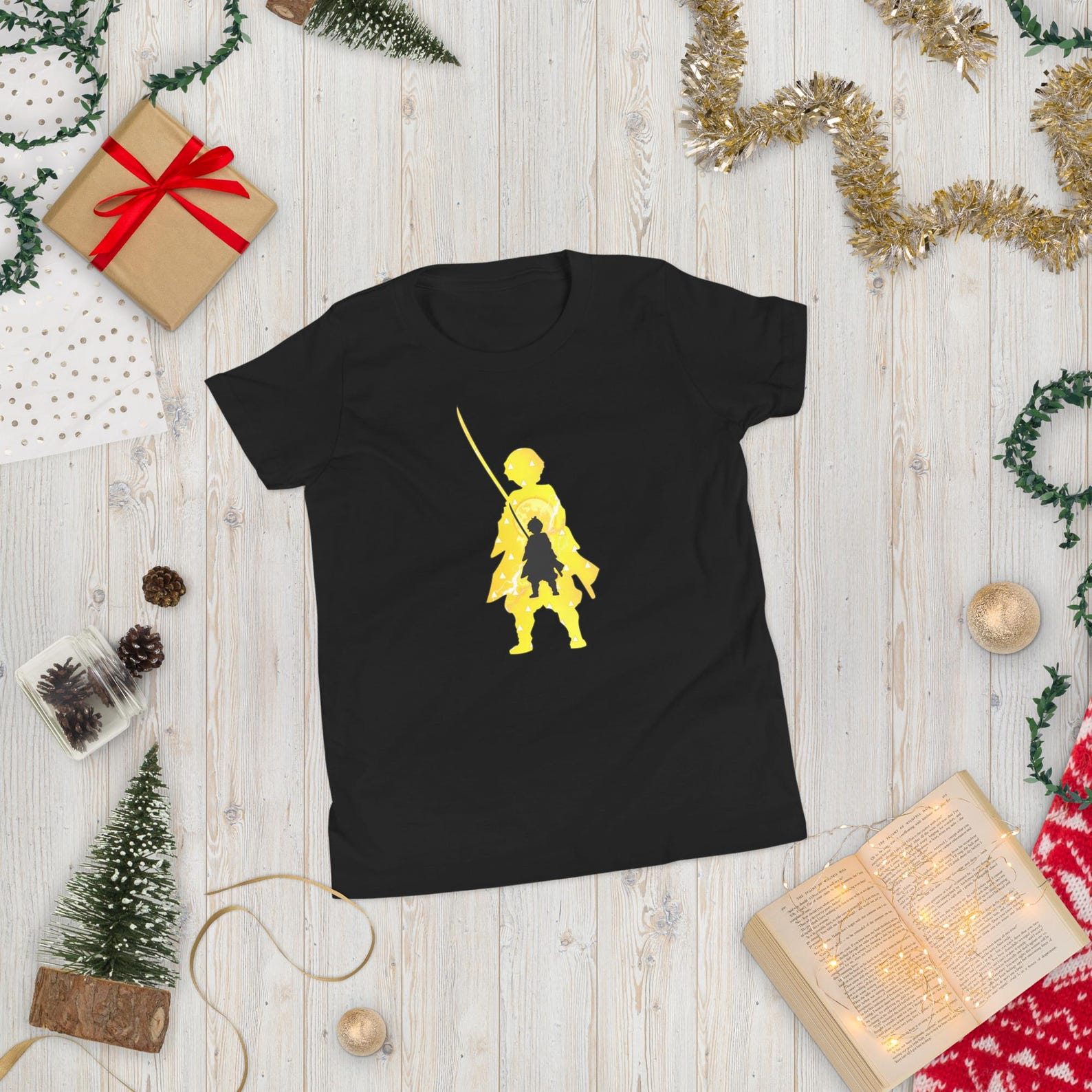 Youth Anime Short Sleeve T-Shirt: DS Thunder Slayer(Youth Sizing) M