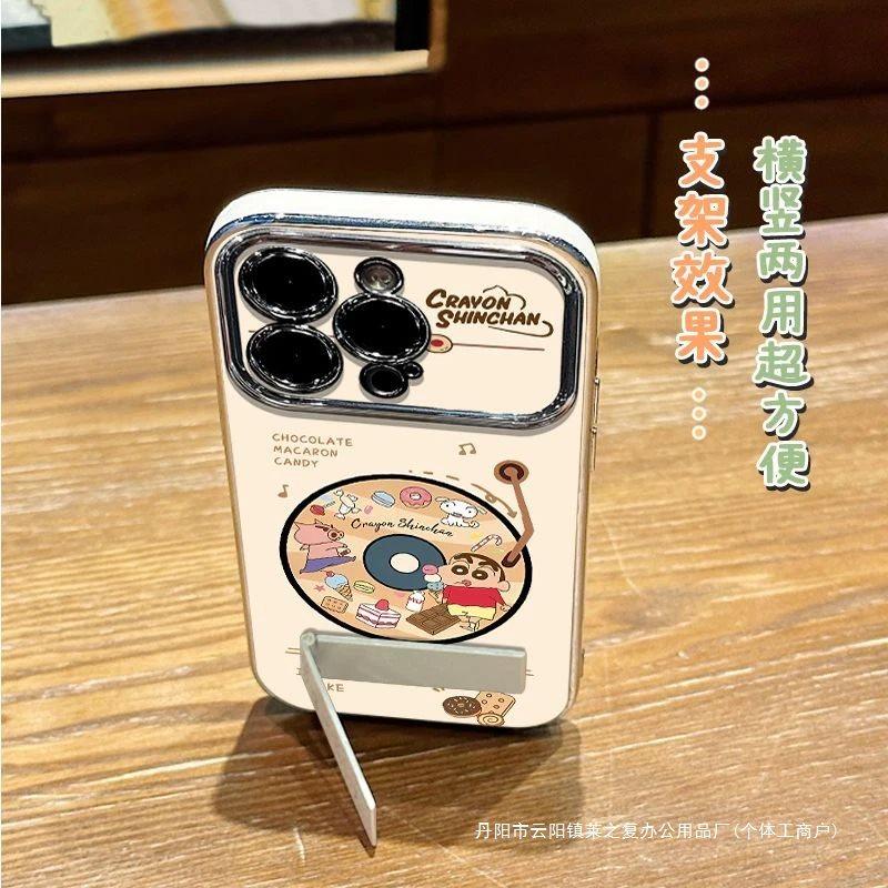 Electroplating window record small new apple 17 mobile phone case iPhone15/14 cartoon 13/12 new 16pro soft