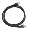 Lan Network Cable Rj45 Cat-6 Ethernet 0.9M Black