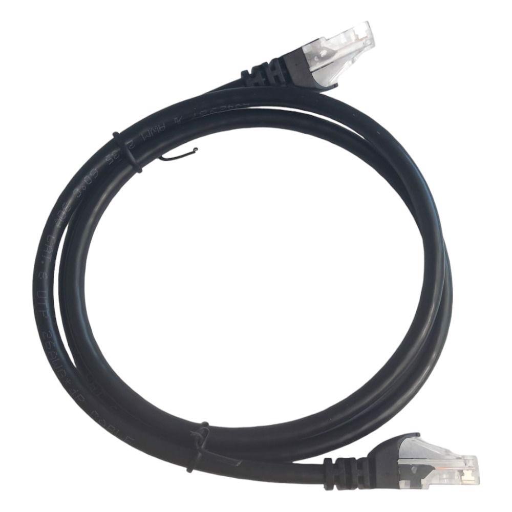 Lan Network Cable Rj45 Cat-6 Ethernet 0.9M Black