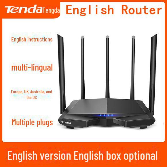 Tenda S105 5-Port 100Mbps Home Network Switch & Cable Splitter