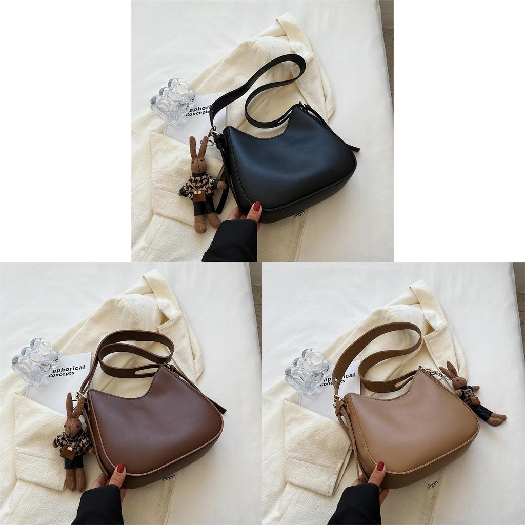 High-end Fashion Shoulder Bag Women's Korean Style Retro Simple Lady Crossbody Bag