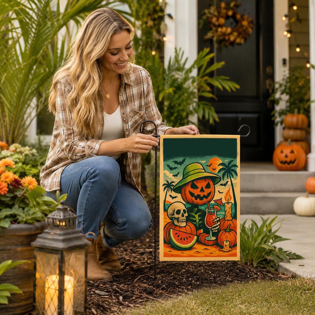 Garden Flag with Design for Outdoor Yard Decoration