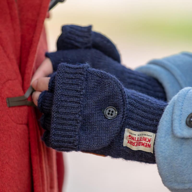 NEWBERRY KNITTING Glomit Handschuhe - Marine