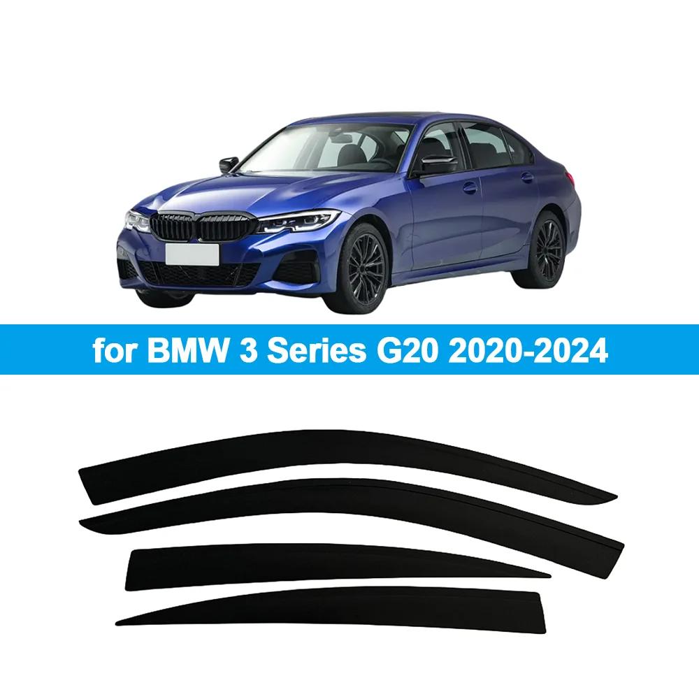 Window Visor for BMW 3 Series G20 2020 2021 2022 2023 2024 Weathershied Door Side Window Wind Sun Rain Guards for 3 Series 20-24