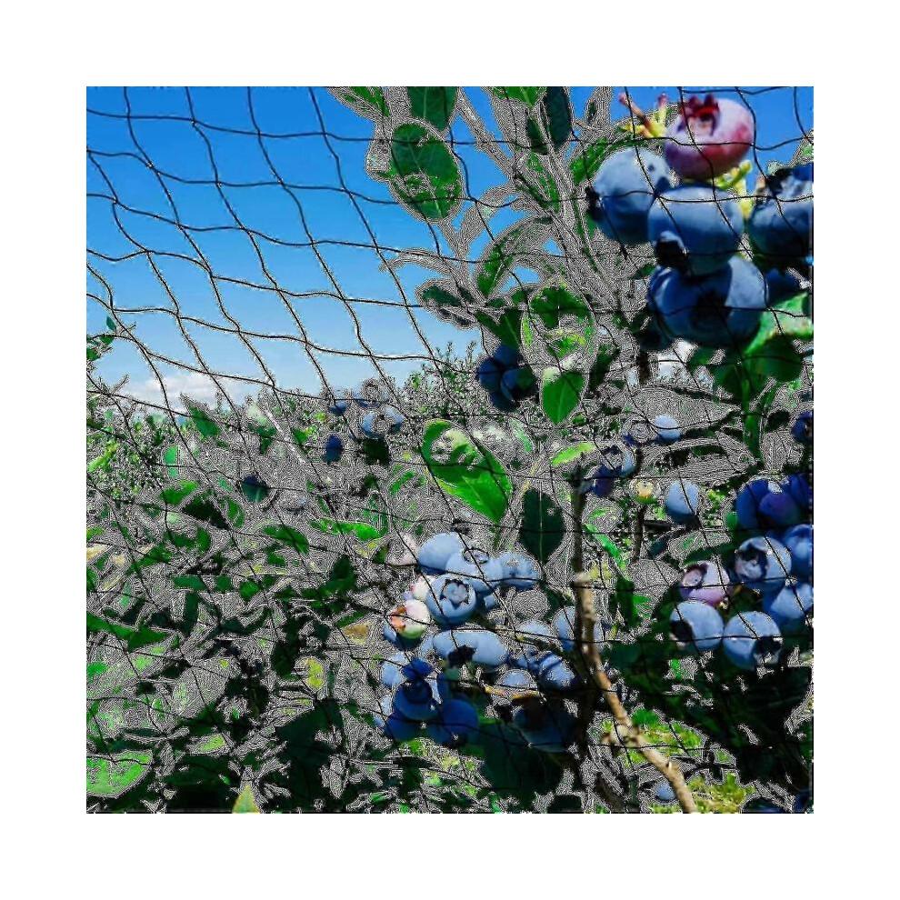 Plasă Anti-Păsări 15m X 15m Stabilizată UV Plasă HDPE cu Ochiuri de 5cm X 5cm M