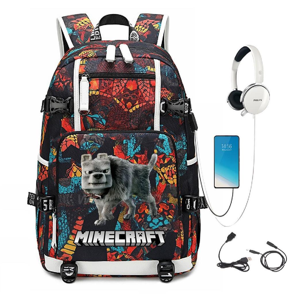 Game Merchandise Outdoor Travel Bag Large Capacity Usb Backpack