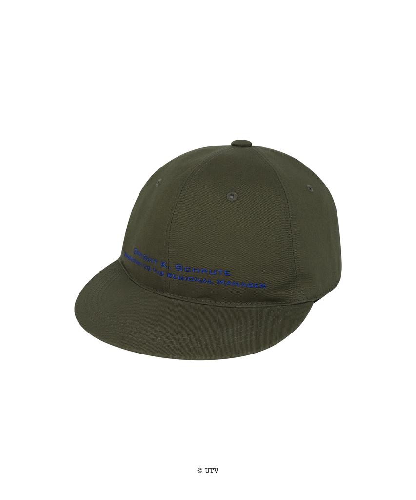 Eolleongttungttangsangjeom [The Office] Dwight K. Schrute Wide Ball Cap Khaki