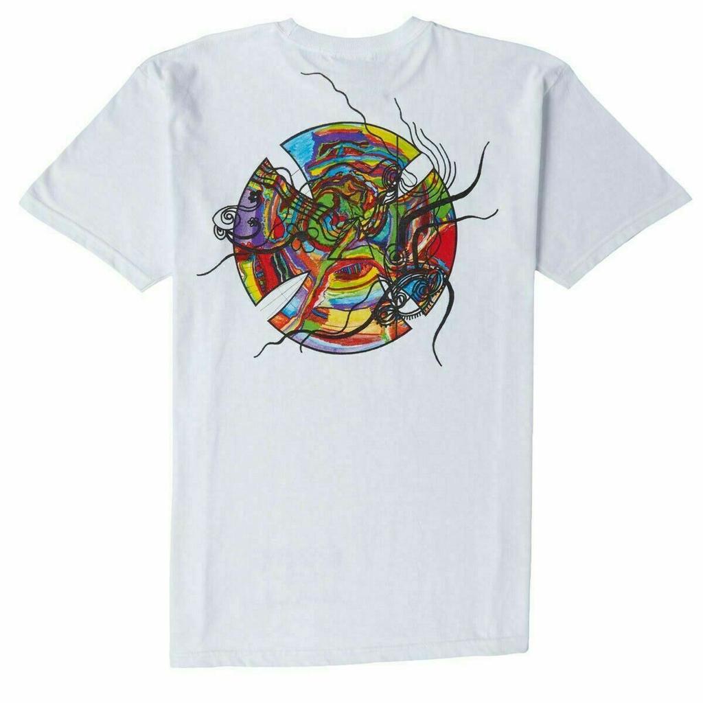 Independent Trucks Evan Smith TRIP OUT Skateboard T Shirt WHITE