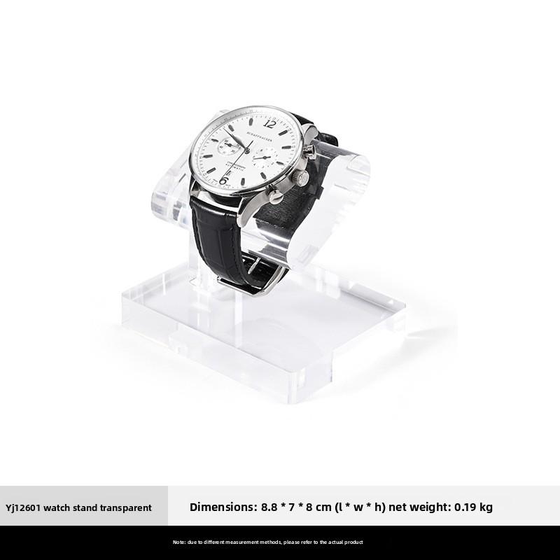 

Luxury Acrylic Watch Display Stand Detachable Organizer for Wristwatch Bracelets Bangles Beads Window Showcase Props