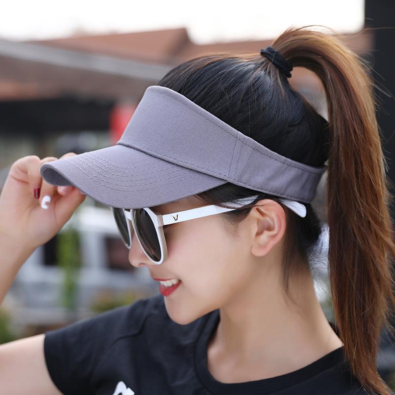 Empty hat, sun hat, women's sun protection hat, summer big eaves hat, tide cool hat, peaked hat, exposed sun hat