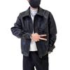 Melanoid Men's Trendy Heavyweight PU Leather Motorcycle Jacket 2025 - New Autumn Style