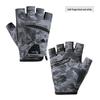 Spring & Summer Breathable Sun Protection Fishing Gloves - Anti-slip, Three-Fingerless, Thin Ice Silk, Wear-resistant Outdoor Angling Gloves