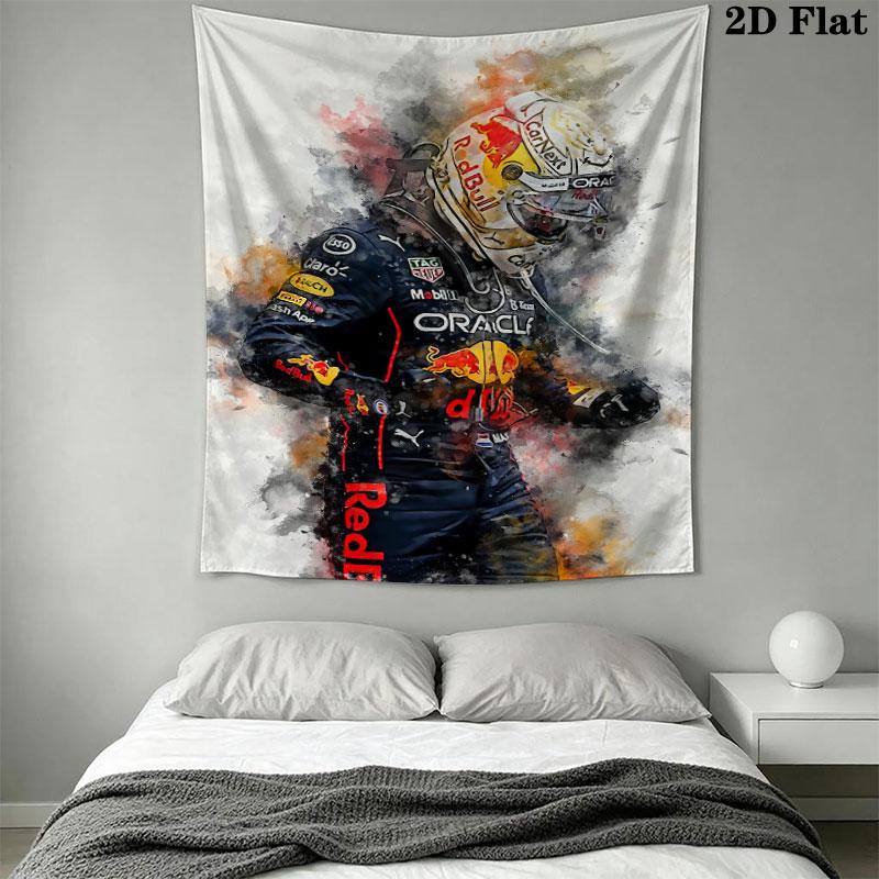 VER Race Maestro Wall Tapestry Aesthetic Wall Hanging Printed Fabric Blanket Decorative Tapestries for Bedroom Living Room Home Decor