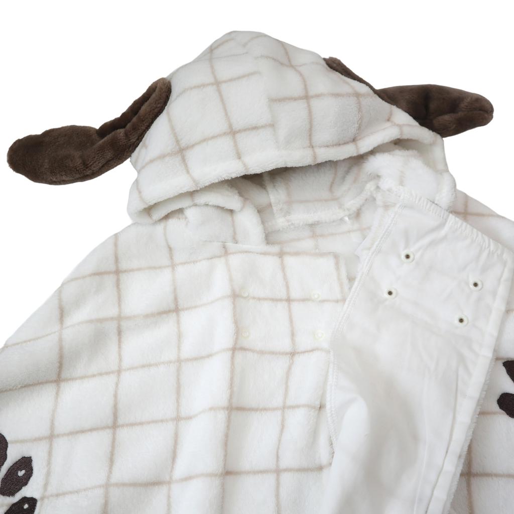 Snoopy Yenidoğan Polar Panço Dış Giyim Pelerin Bebek Bedenleri 70cm 50cm, 60cm,