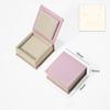 Flip Cover Jewelry Box  Jewelry Holder With Sponge Book Shaped Jewelry Box Flip Closure Necklace Storage Case For Gift