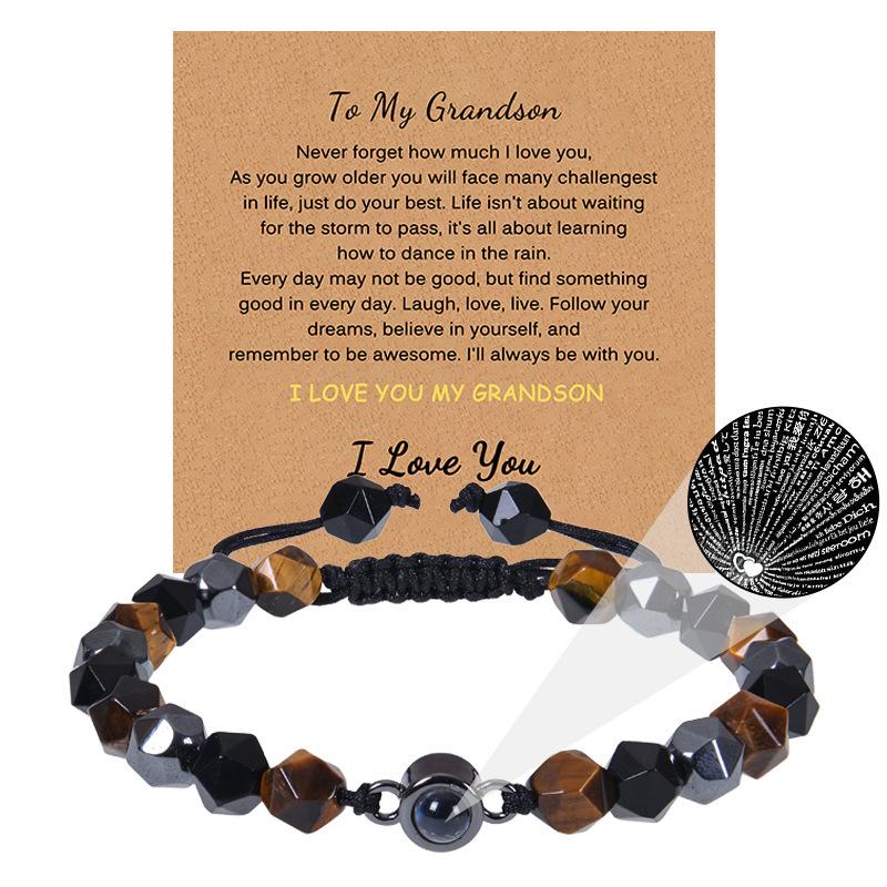 JYL TS Bracelet Eye  Double Layer Enhances Courage & Luck