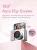 CrossS162 Mini Thumb Camera for Students and Outdoor Activities – Pocket-Sized Selfie, Photo & Video Recorder for Parties and Sports.